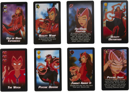 Marvel Mayhem Card Game Ages 8+ Fun Game for Marvel Super Hero Fans 2-4 Players