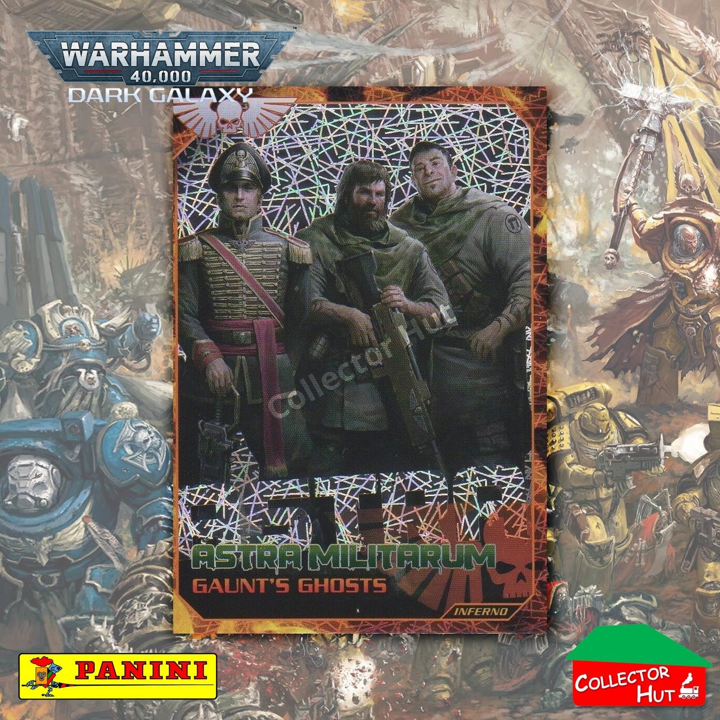 PANINI Warhammer 40,000 Dark Galaxy Webway Inferno Adamantium Limited FOIL Cards