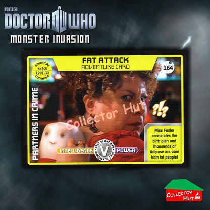 DOCTOR WHO Monster Invasion Trading Cards Base 1-165 New Fresh & Sleeved