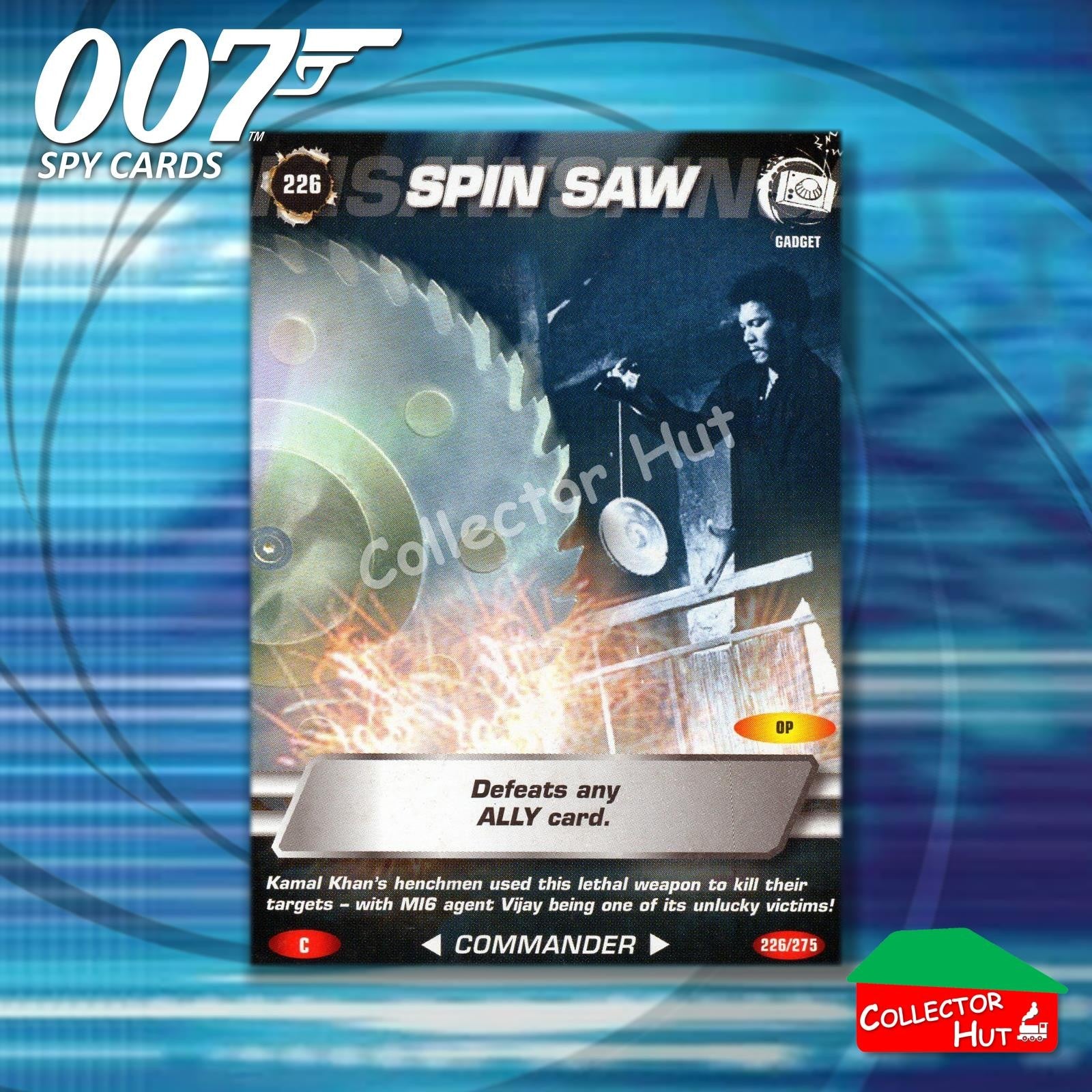 James Bond 007 Commander Spy Cards BASE COMMON YOU CHOOSE