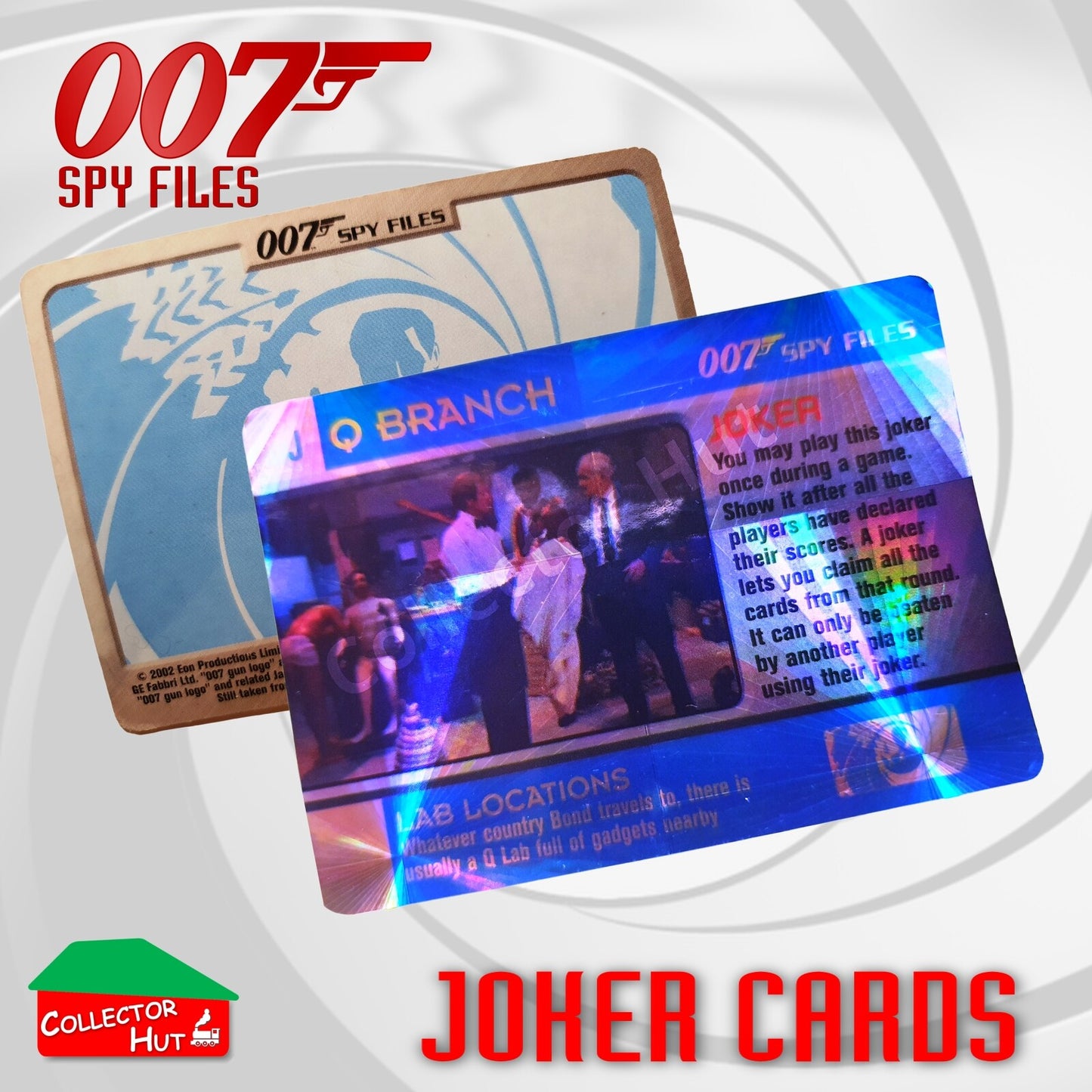 James Bond 007 Spy Files Collection JOKER Cards