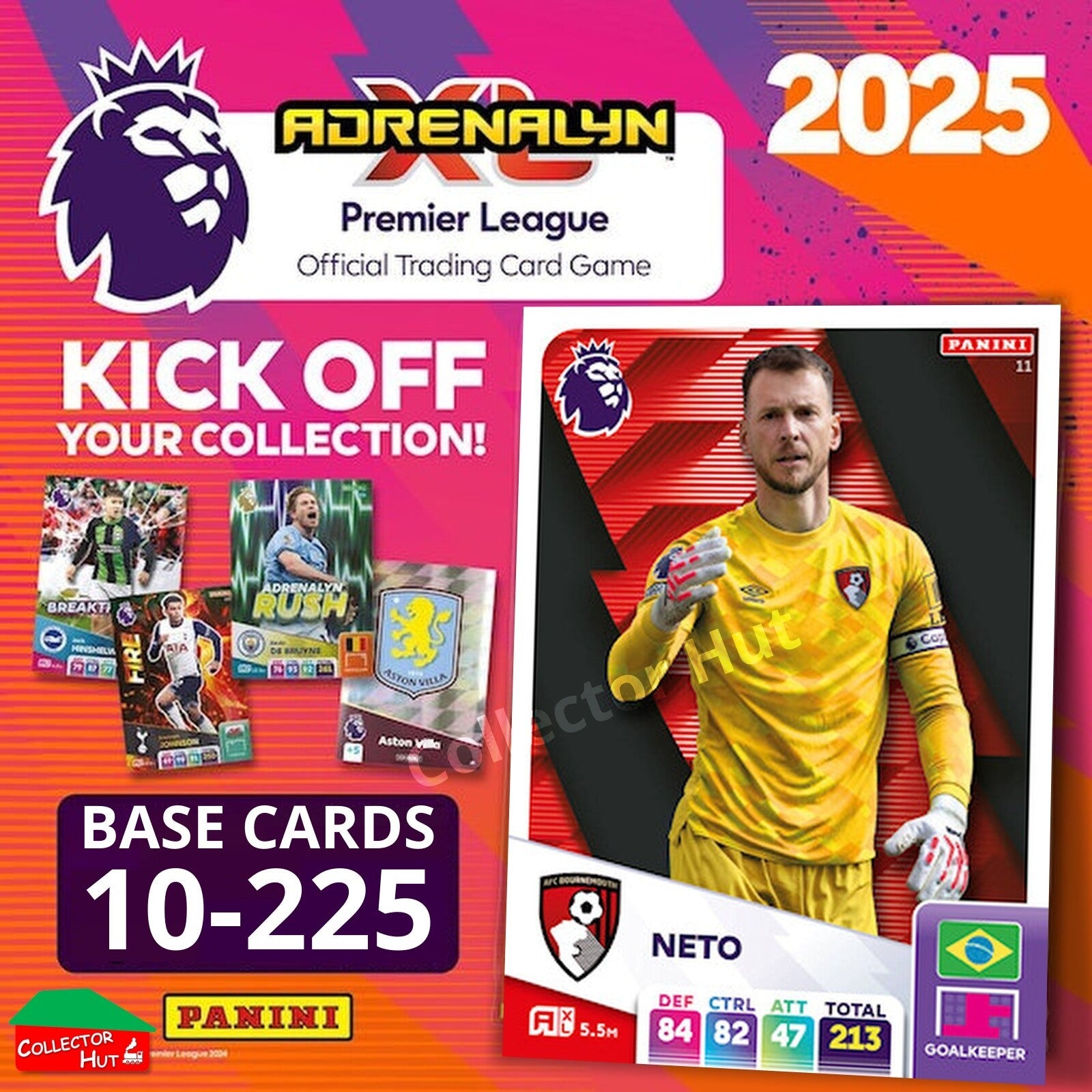 Panini Adrenalyn XL Premier League 2025 2024/25 Base & Foils #10-225
