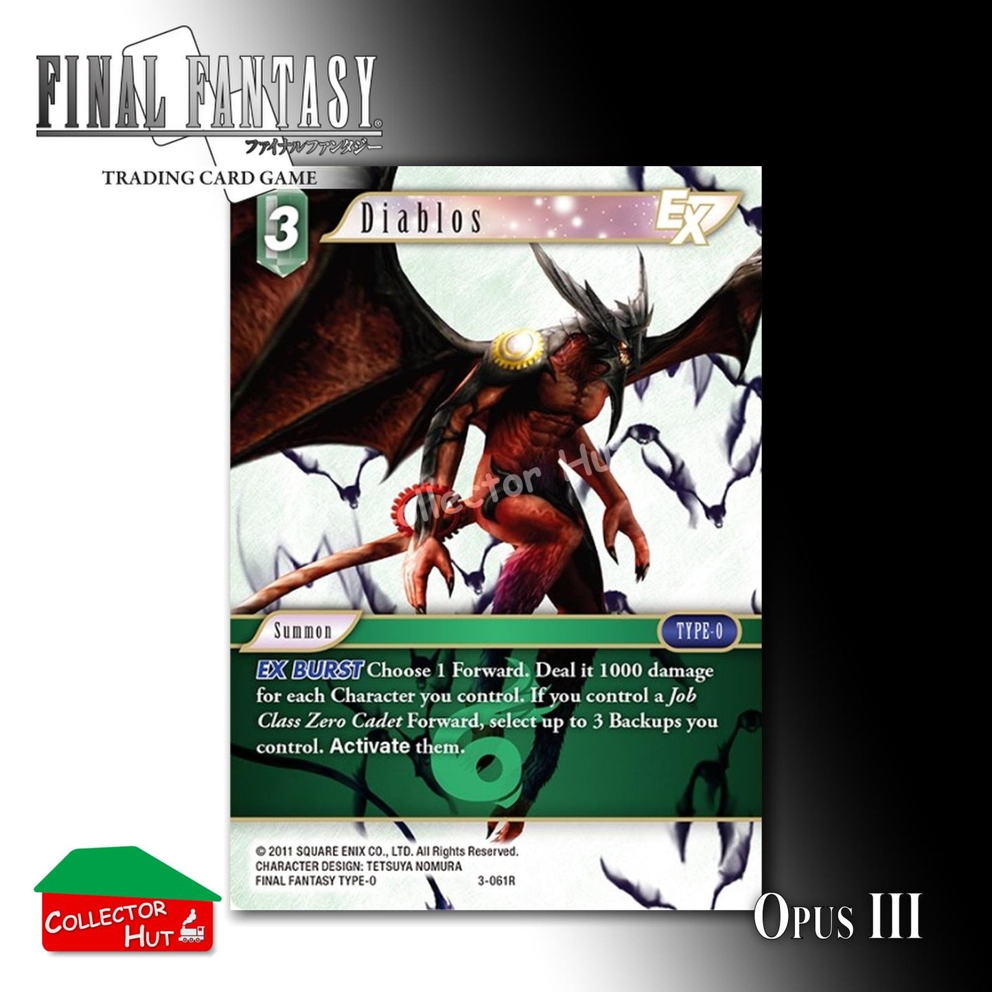 Final Fantasy Trading Card Game OPUS III 3 Singles You Choose
