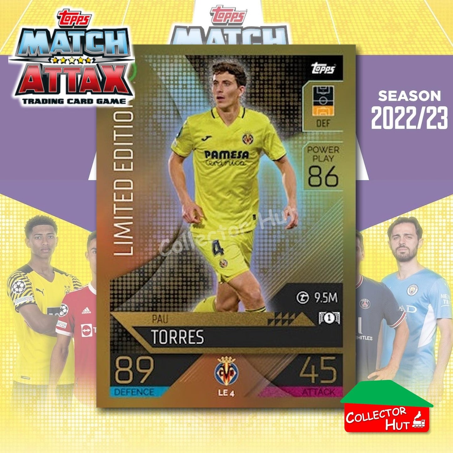 Topps Match Attax EuropA Champions League 2022/23 FOIL LEGEND LIMITED CARDS