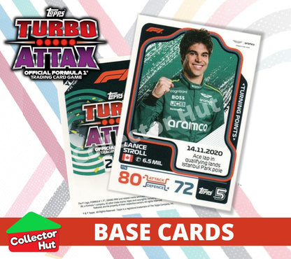 Topps Turbo Attax Formula 1 F1 2024 #1-166 Base Cards YOU CHOOSE