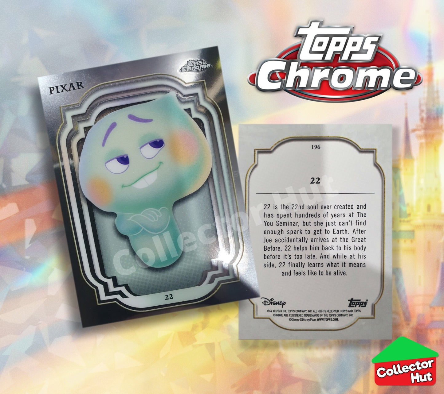 Disney Topps Chrome 2024 Base Cards 1-200 Pick Singles to Complete Your Set