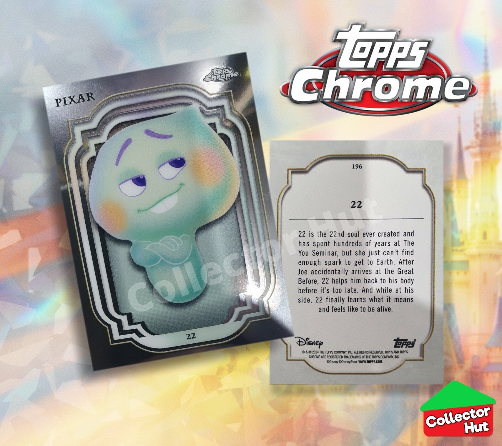 Disney Topps Chrome 2024 Base Cards 1-200 Pick Singles to Complete Your Set