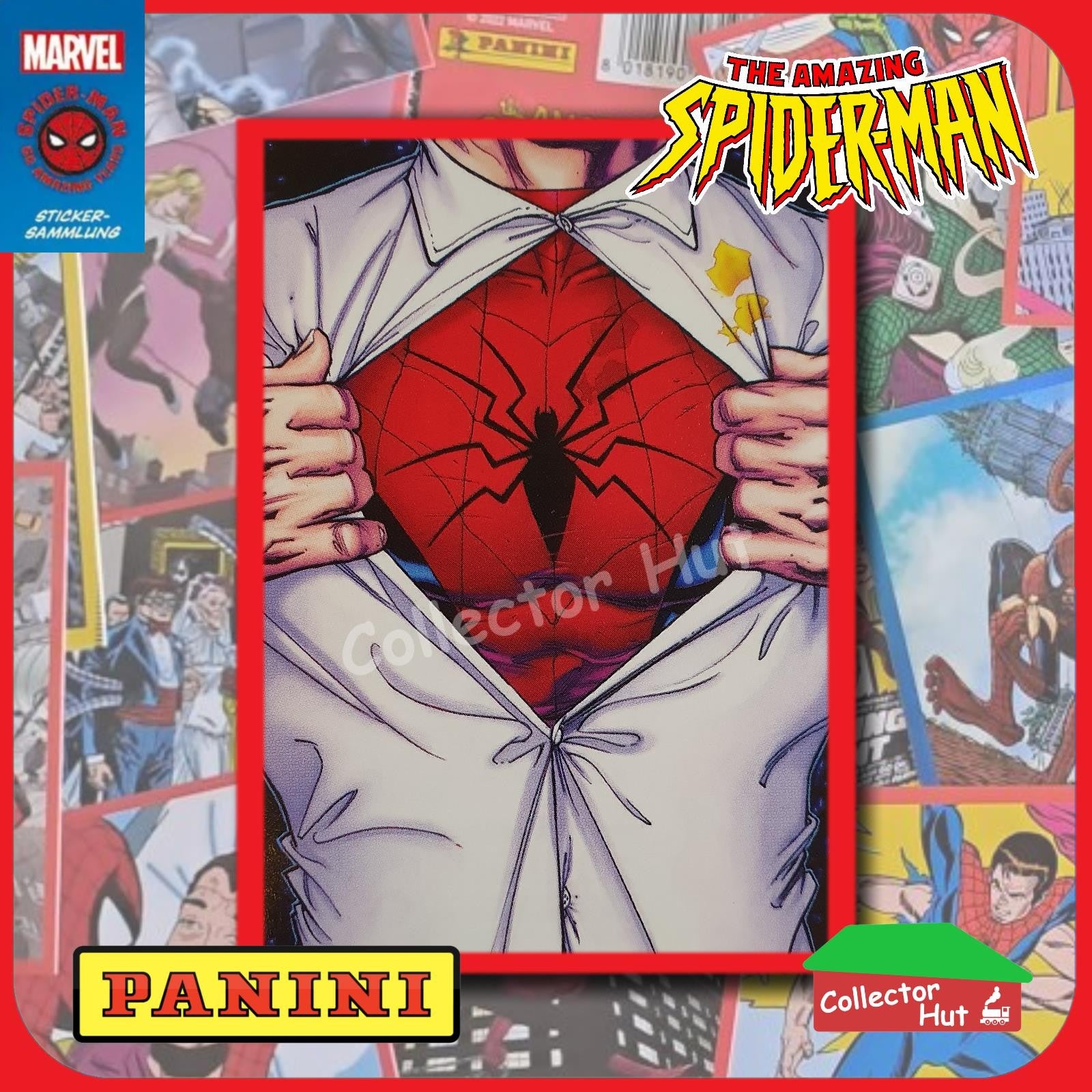 Panini The Amazing Spider-Man 60th Anniversary Sticker Collection Singles