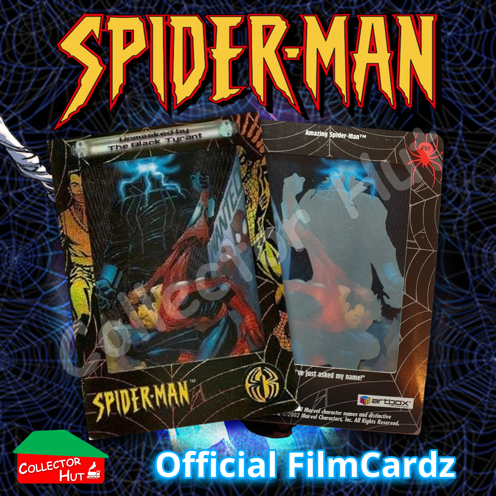 Marvel Spider-Man 2002 Artbox FilmCardz Choose Your Card!