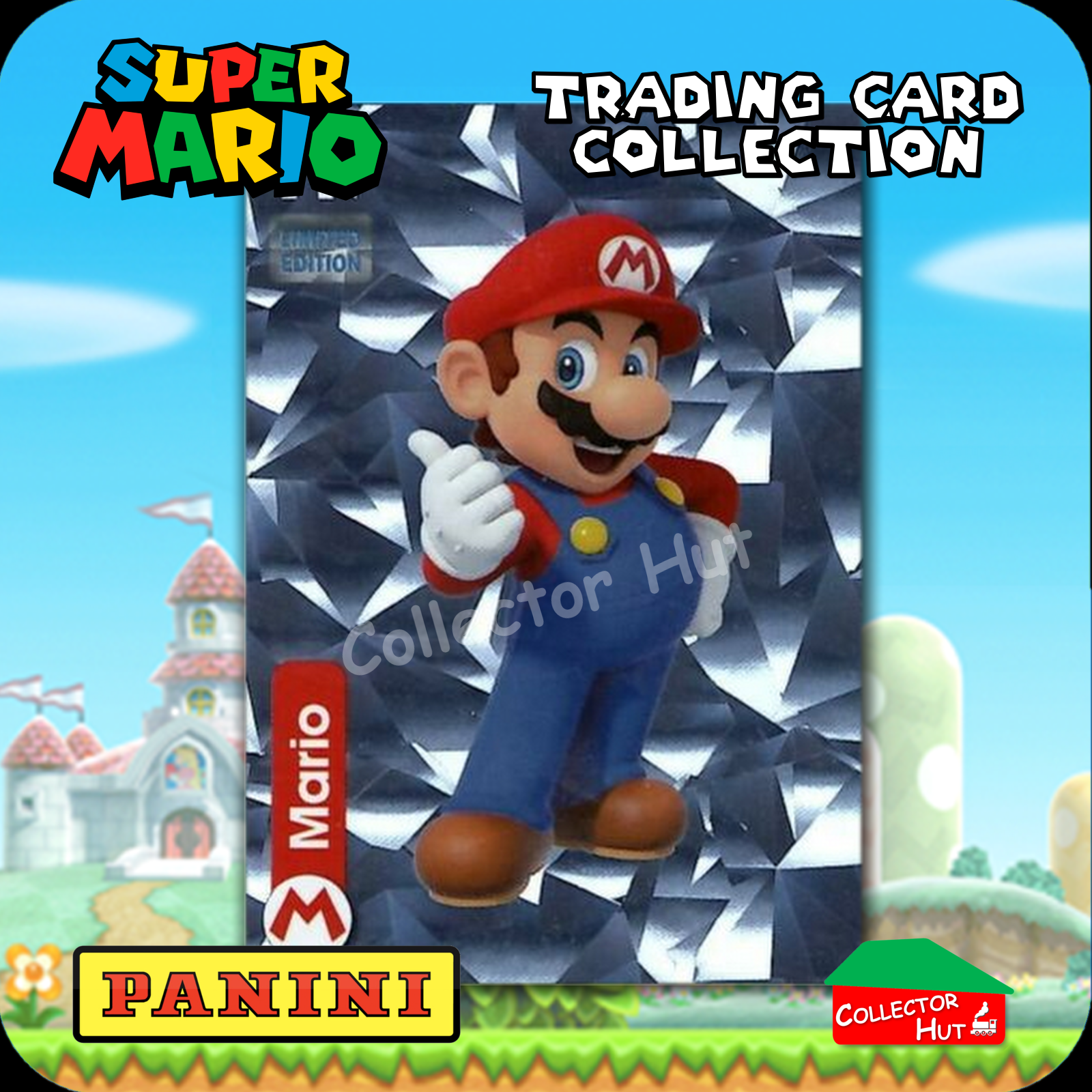 PANINI Super Mario PUZZLE & LIMITED EDITION Trading Cards Choose Your Card!