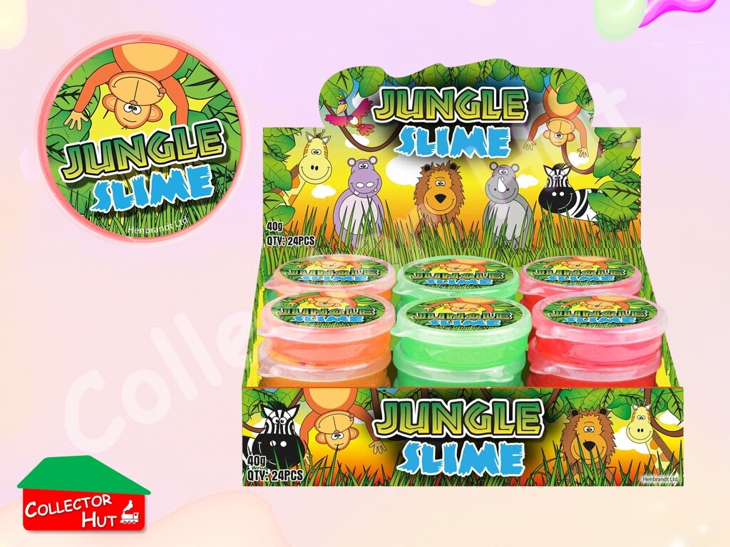 Creative Play Slime Pots for Kids Sensory Activity Toy Assorted Colours