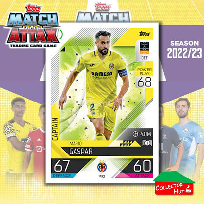 Topps Match Attax Europa Champions League 2022/23 TCG Trading Cards Base 190-387