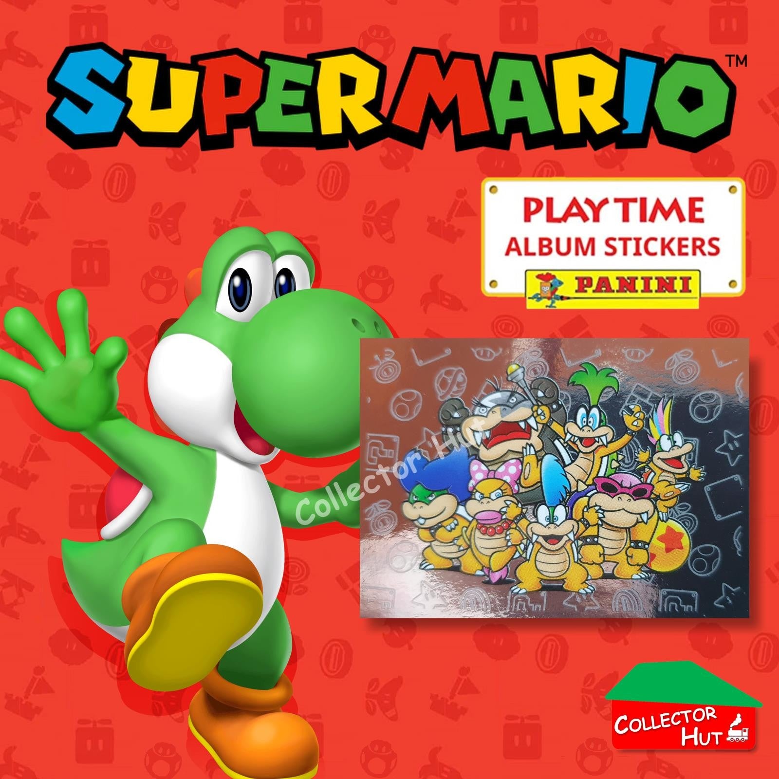 Panini Super Mario Playtime Sticker Collection Singles