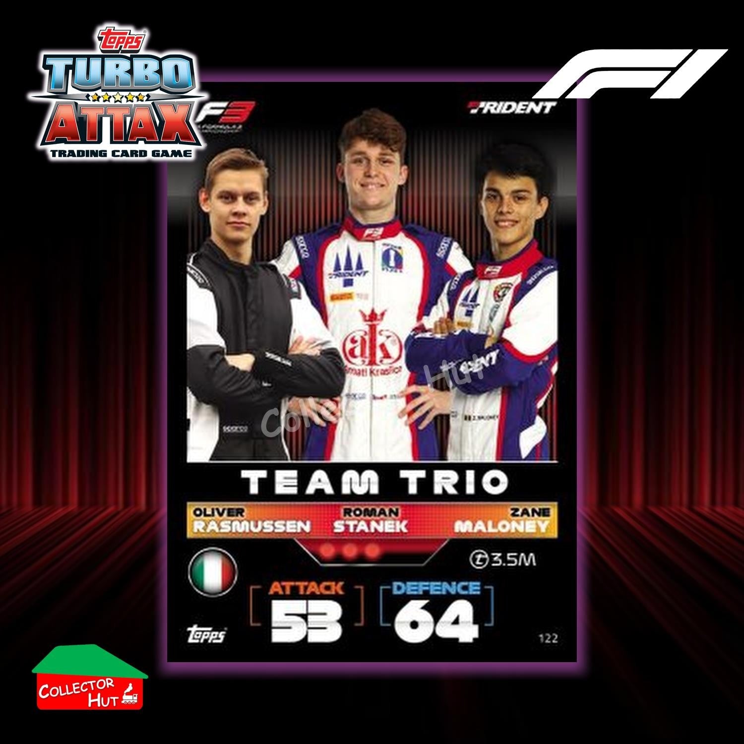 Topps Turbo Attax Formula 1 F1 2022 #1-131 Base Cards YOU CHOOSE