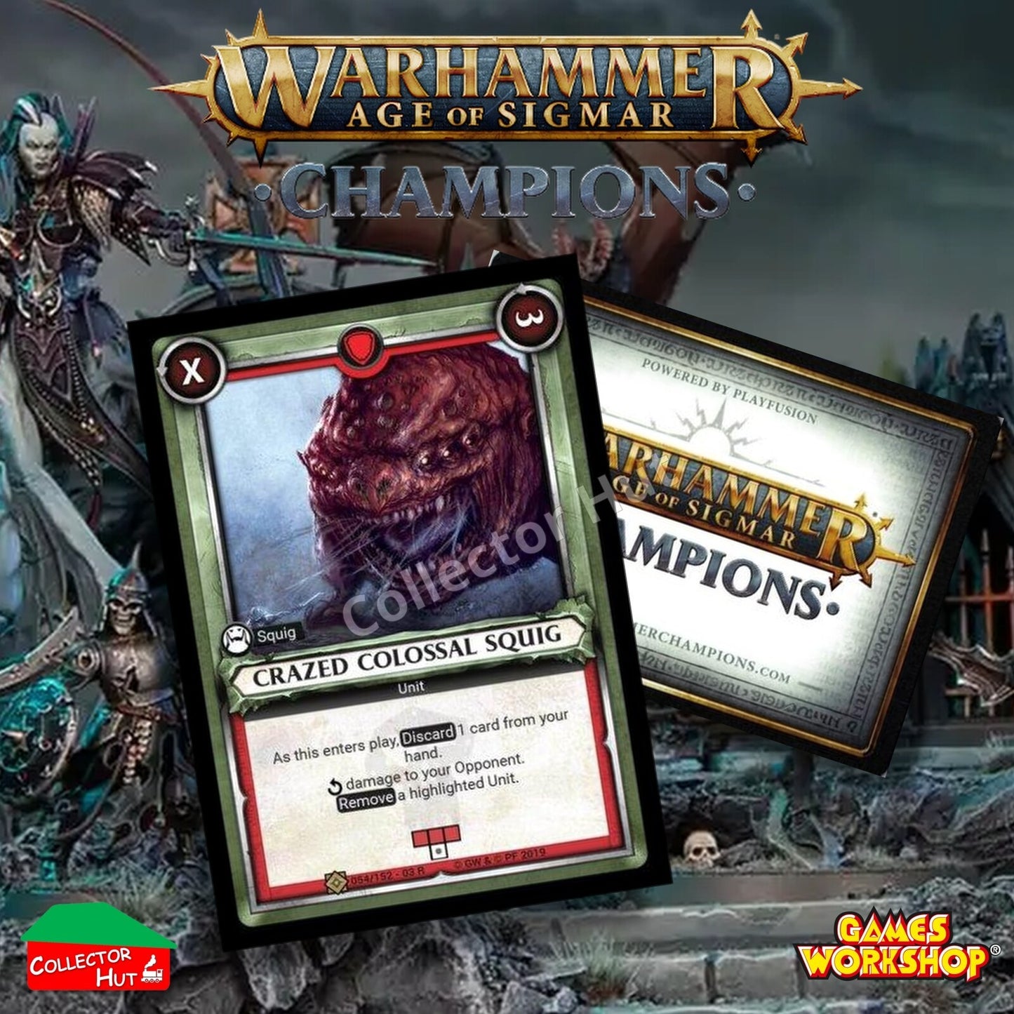 Warhammer Age of Sigmar: Champions Wave 3 SAVAGERY FOIL Cards CHOOSE SINGLES