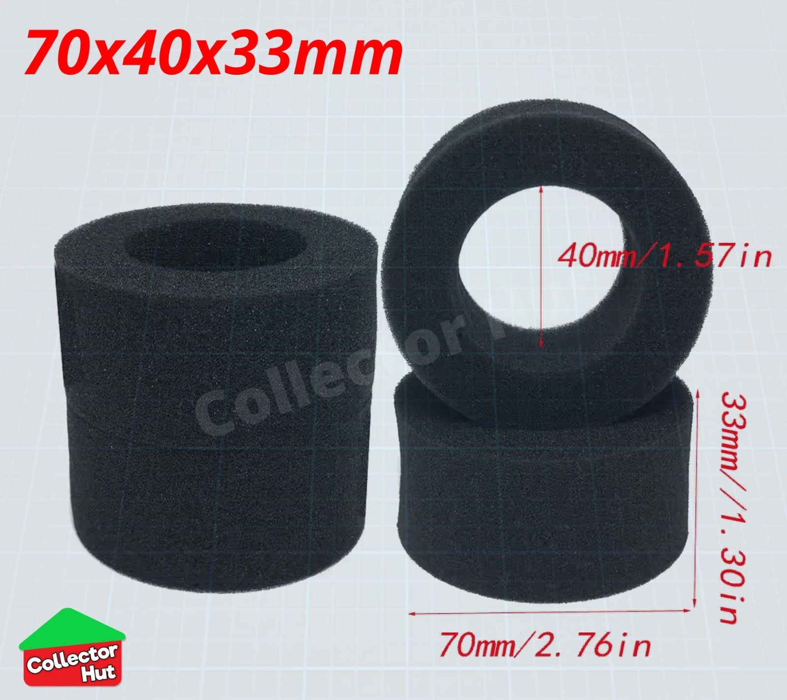 RC Truck Car Off Road Sponge Foam Tyre Reinforcement Inserts 4pcs
