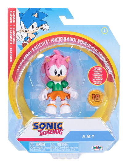 Sonic 4" Posable Action Figures with Accessories JAKKS Sonic the Hedgehog
