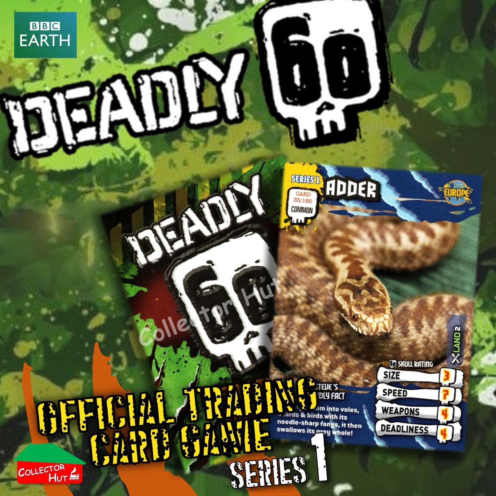 CBBC Deadly 60 Season 1 + 2 Trading Cards  Choose Your Cards