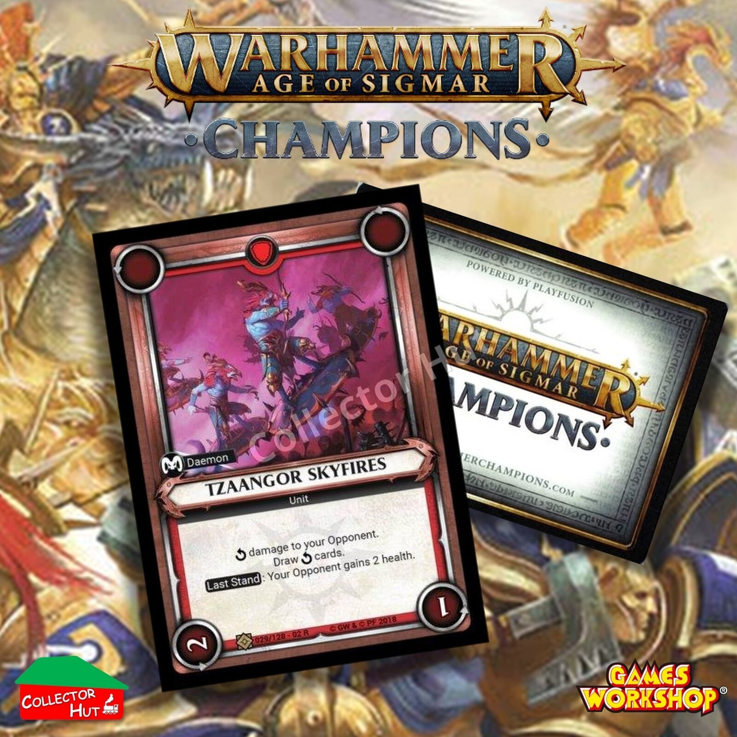 Warhammer Age of Sigmar: Champions Wave 2 ONSLAUGHT FOIL Cards CHOOSE SINGLES