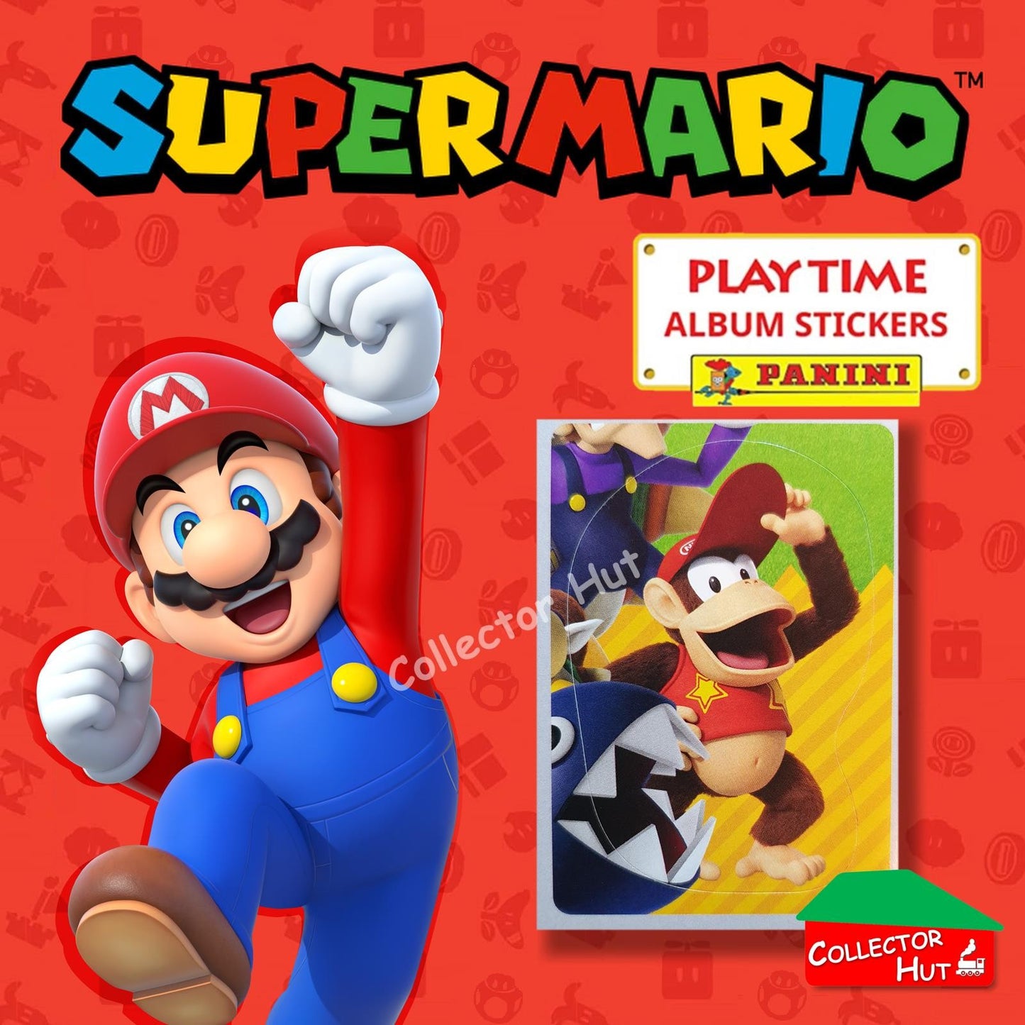 Panini Super Mario Playtime Sticker Collection Singles