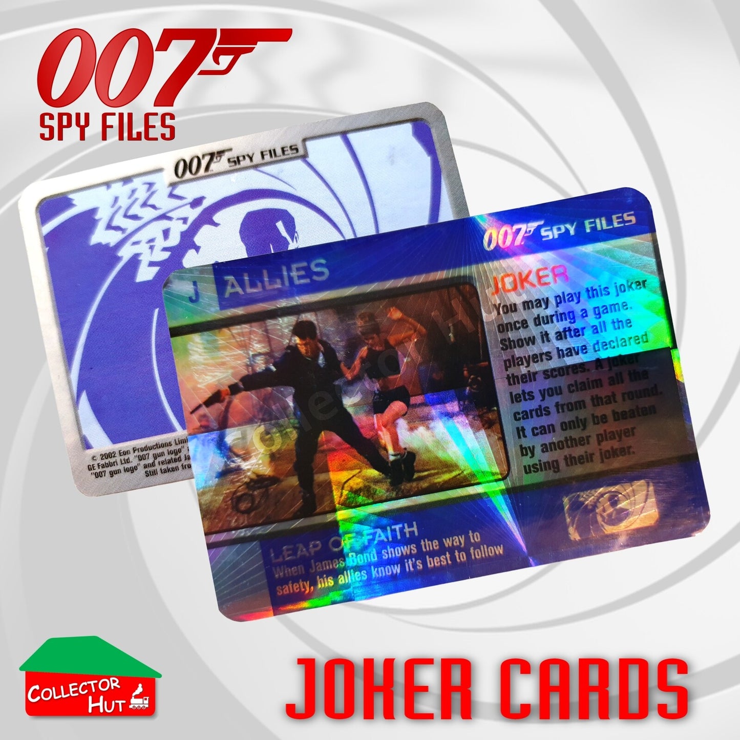 James Bond 007 Spy Files Collection JOKER Cards