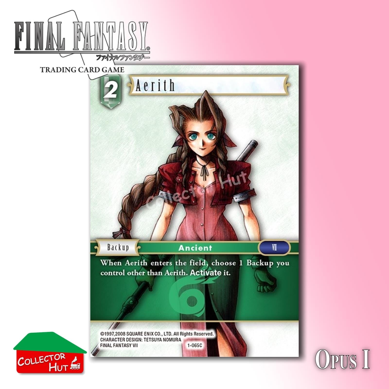 Final Fantasy Trading Card Game OPUS I Singles You Choose