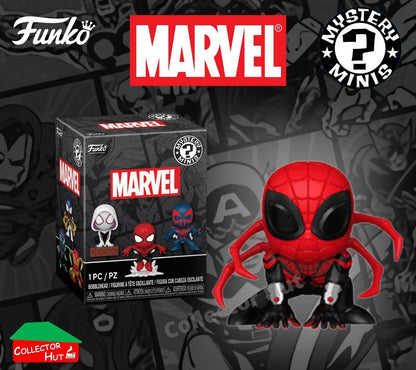 Funko Marvel Spider-Man Mini Mystery Bobblehead Figures
