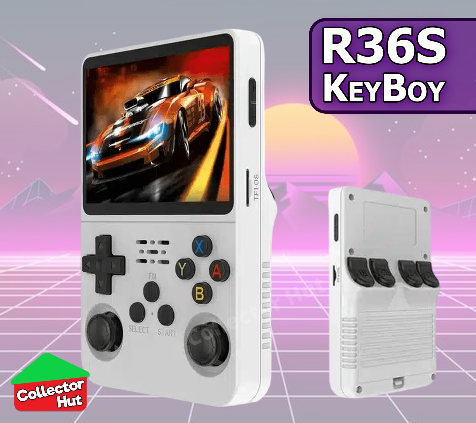 R36S Retro Handheld Games Emulator Console 64GB 128GB GENUINE *LATEST ARKOS OS*