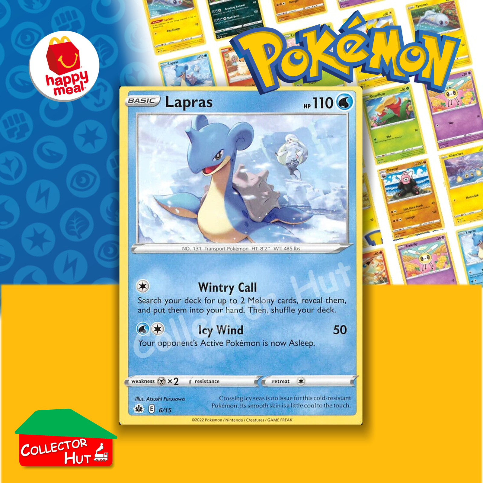 McDonald's Happy Meal 2022 Pokémon Match Battle SINGLE Trading Cards You Choose