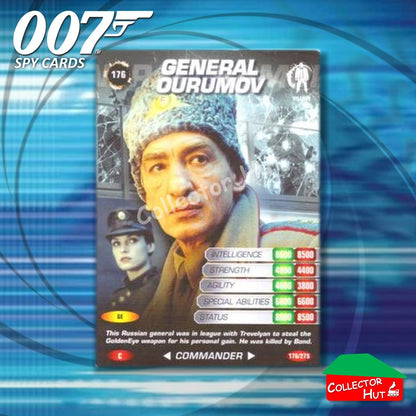 James Bond 007 Commander Spy Cards BASE COMMON YOU CHOOSE