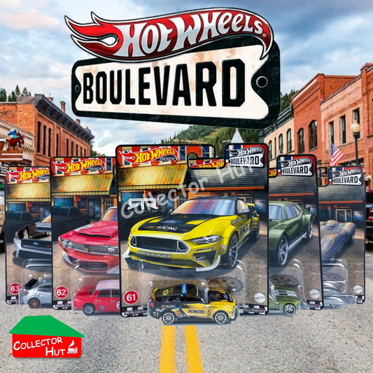 Hot Wheels Premium Boulevard GJT86 1:64 Die Cast Models NEW SEALED