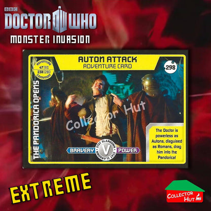 DOCTOR WHO Monster Invasion EXTREME Cards 166-344 New Fresh & Sleeved YOU CHOOSE
