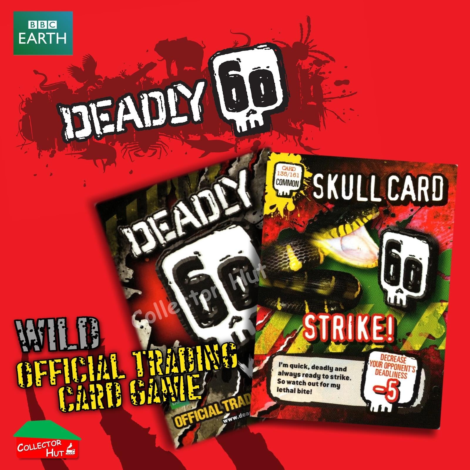 CBBC Deadly 60 WILD Trading Cards  Choose Your Cards