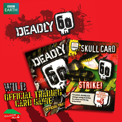 CBBC Deadly 60 WILD Trading Cards  Choose Your Cards