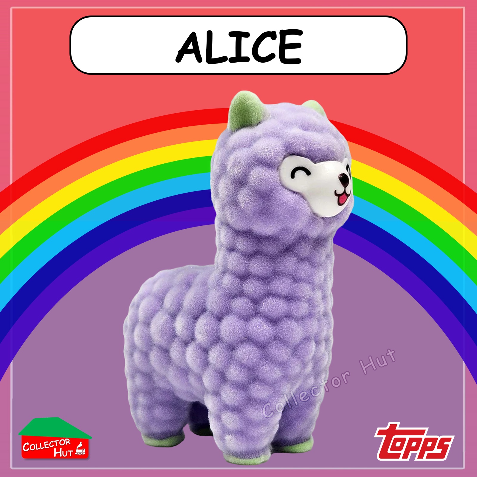 Topps I Love Llamas RAINBOW EDITION Cute Blind Bag Mini Figures
