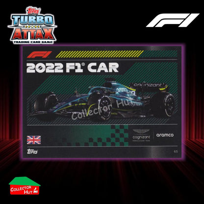 Topps Turbo Attax Formula 1 F1 2022 #1-131 Base Cards YOU CHOOSE