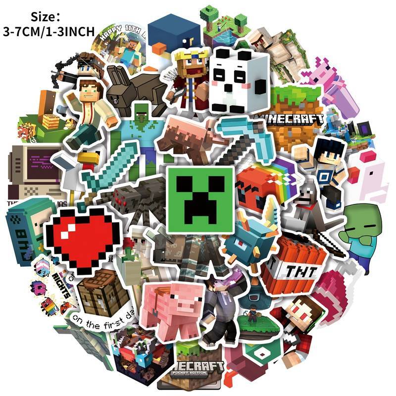 Awesome Stickers Novelty Anime Cartoon Animals Artistic 100's to Choose From