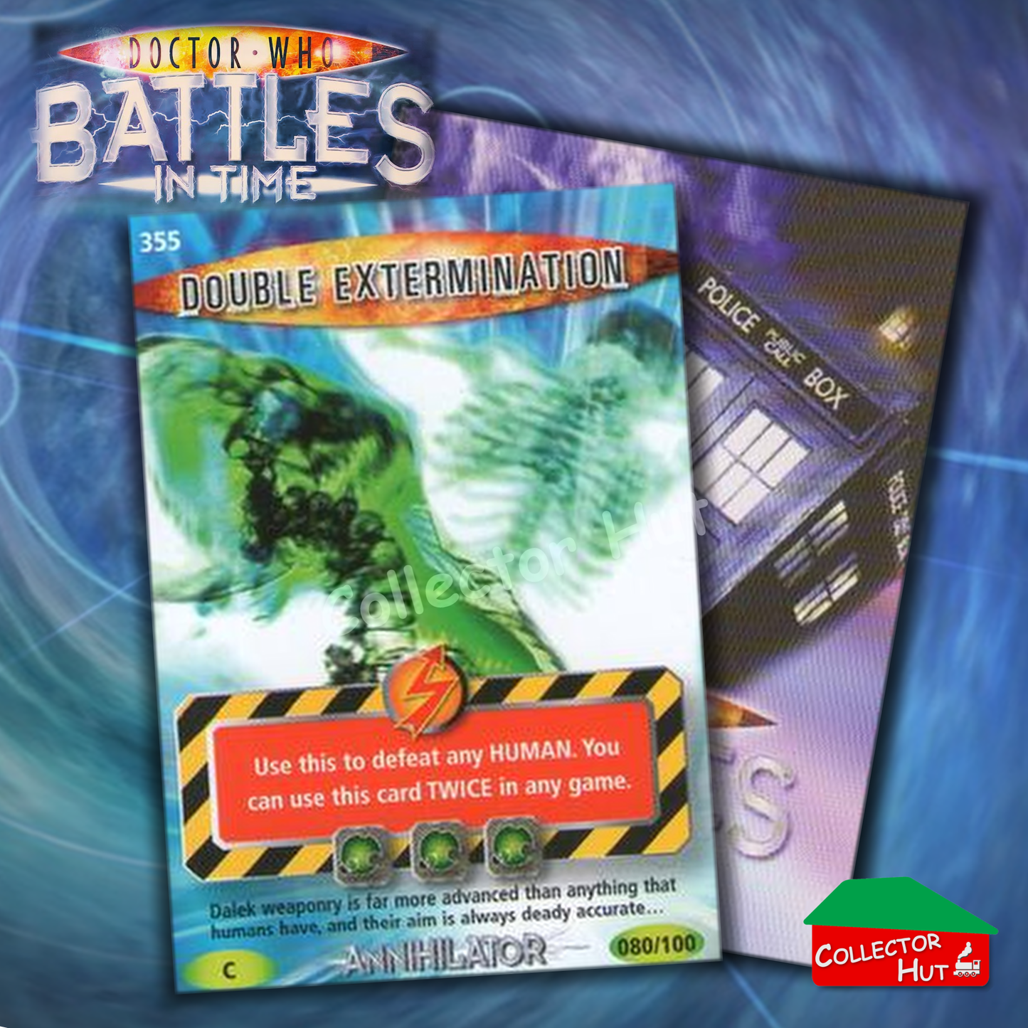DOCTOR WHO Battles in Time #276-375 ANNIHILATOR RARE & COMMON Cards YOU CHOOSE