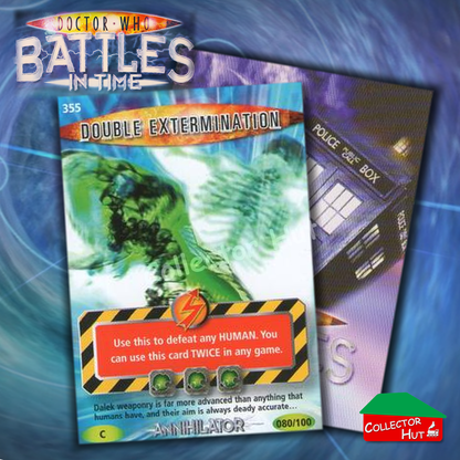 DOCTOR WHO Battles in Time #276-375 ANNIHILATOR RARE & COMMON Cards YOU CHOOSE