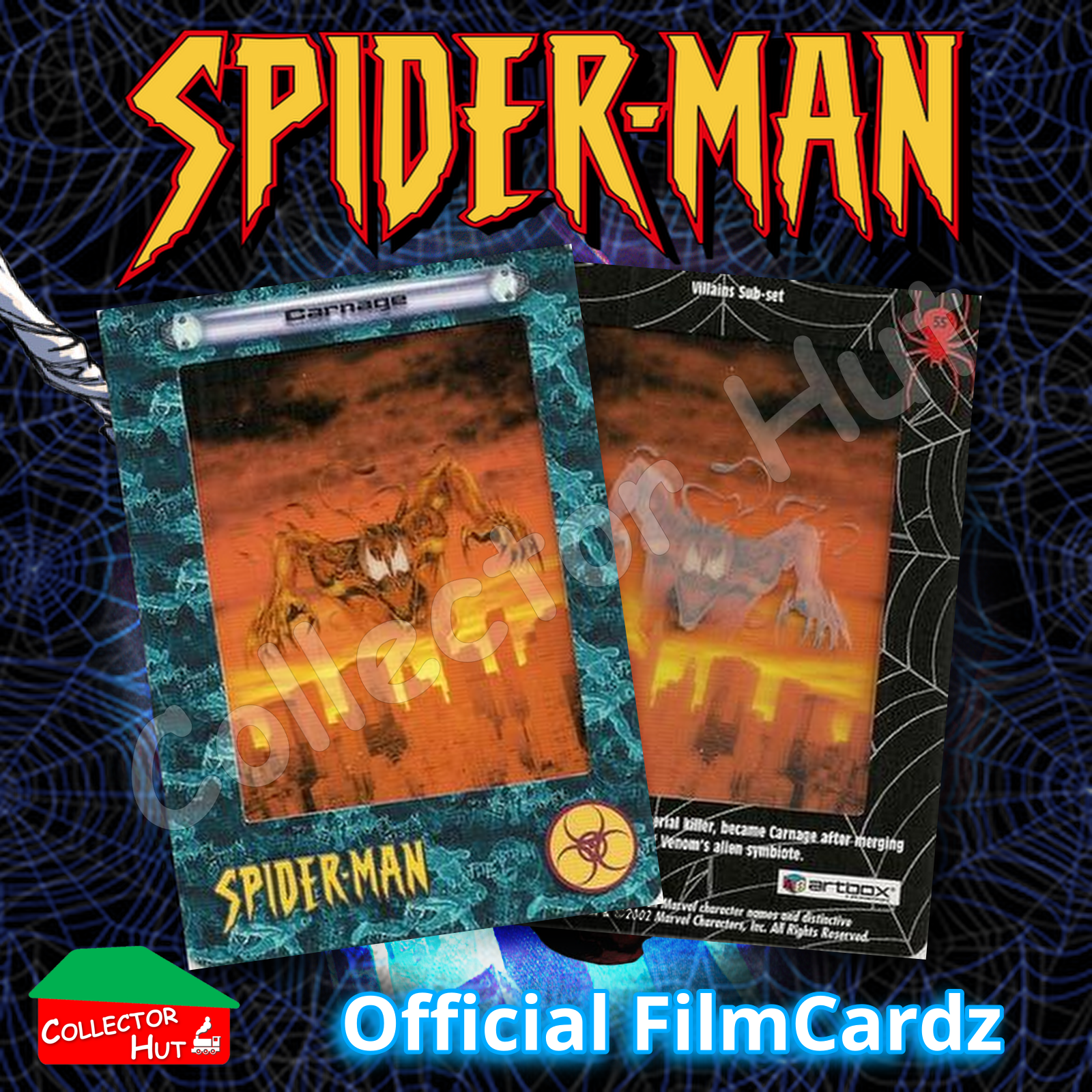 Marvel Spider-Man 2002 Artbox FilmCardz Choose Your Card!