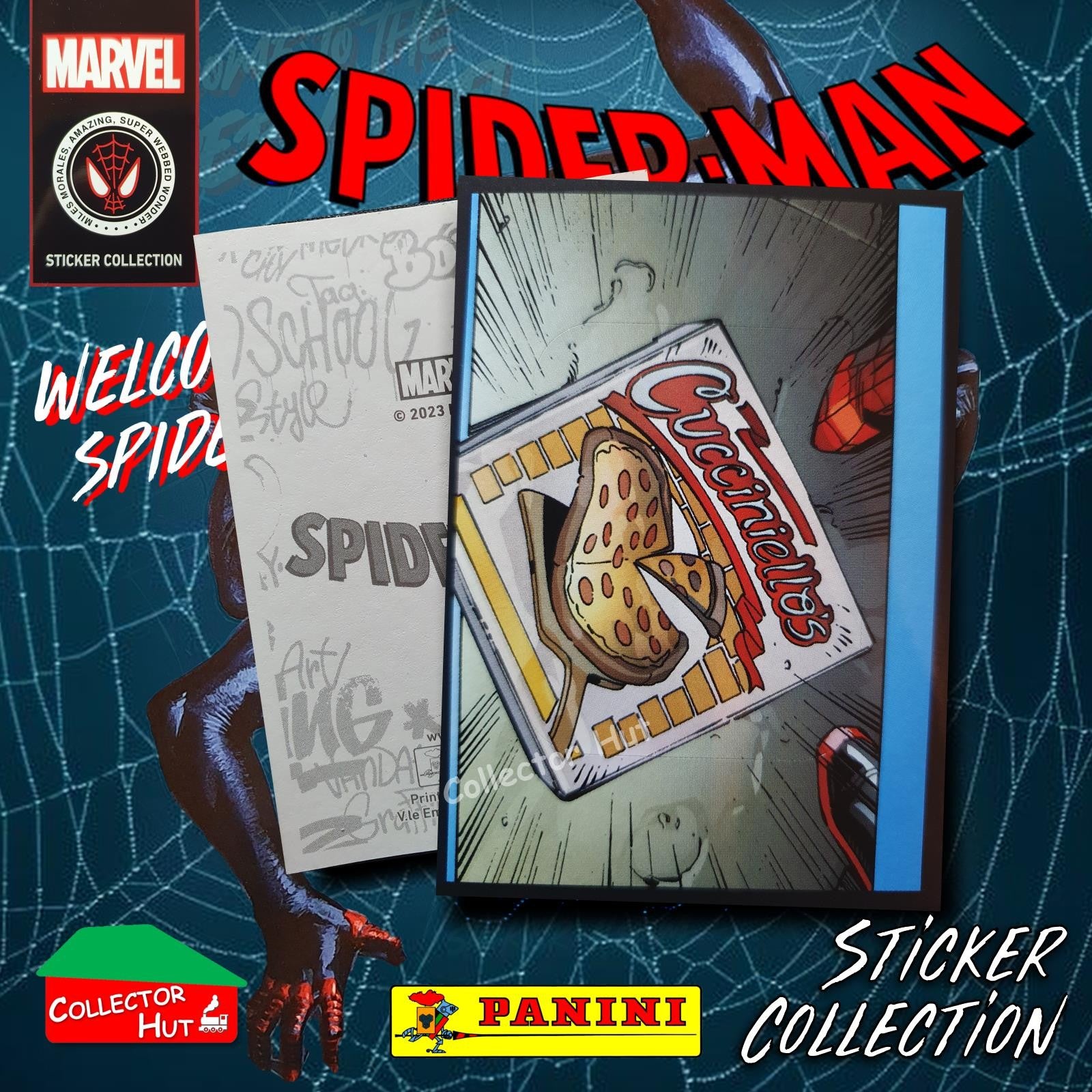 Panini Spider-Man Spider-Verse 2023 Collection Sticker Singles #1-163 & F1-30