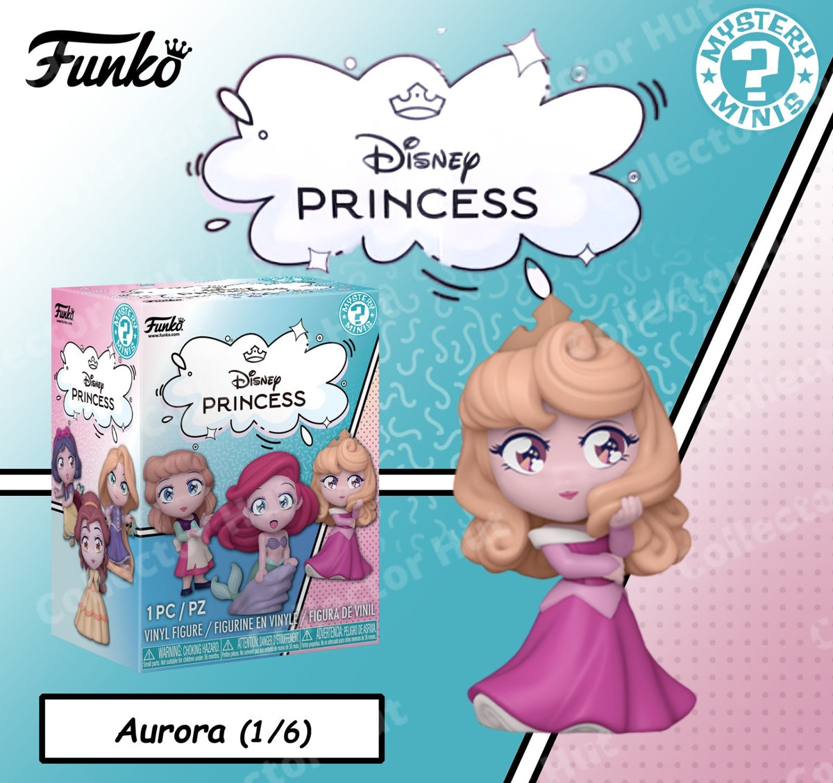 Funko Mystery Minis Disney Princess MANGA Mini Figurines (You Choose)