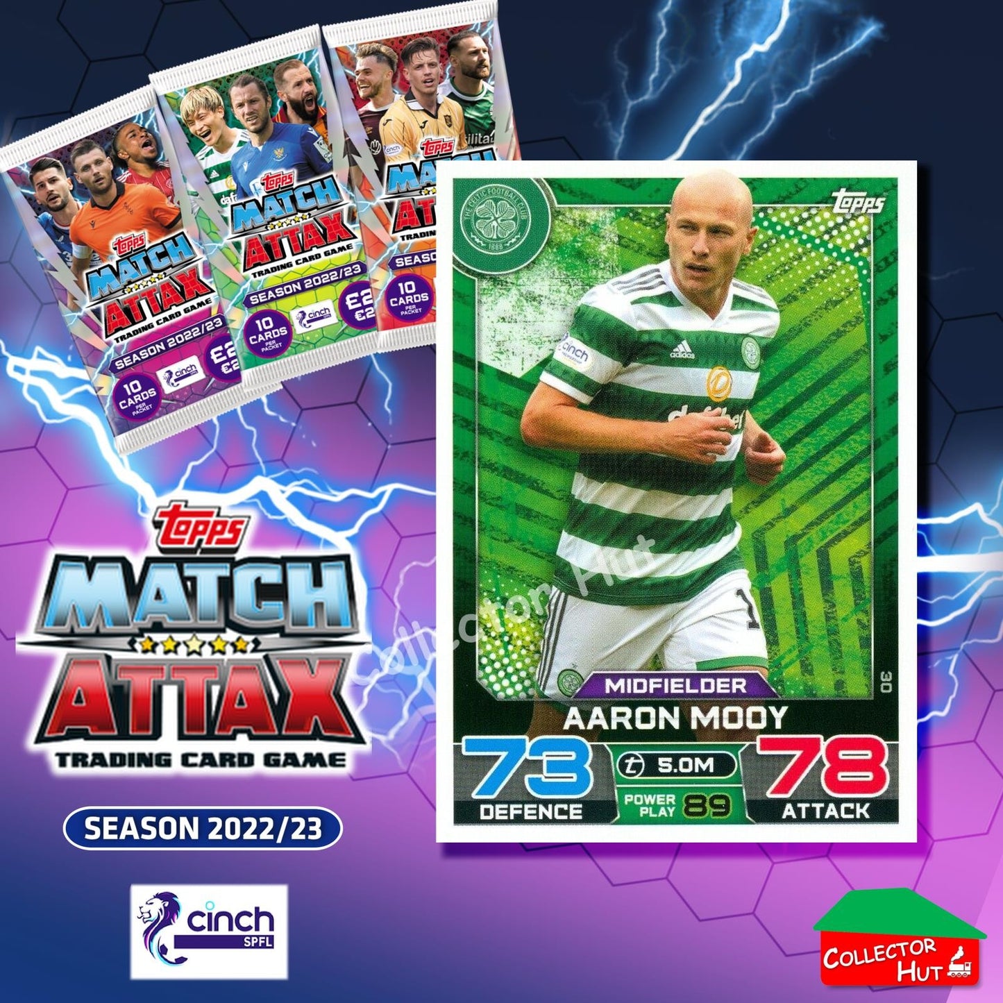 TOPPS MATCH ATTAX SPFL 2022/23 #1-162 Choose Your Card
