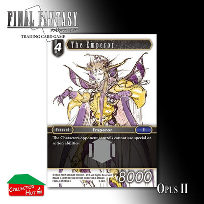 Final Fantasy Trading Card Game OPUS II 2 FOIL CARDS You Choose