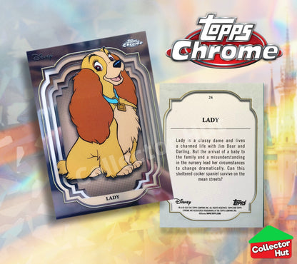 Disney Topps Chrome 2024 Base Cards 1-200 Pick Singles to Complete Your Set