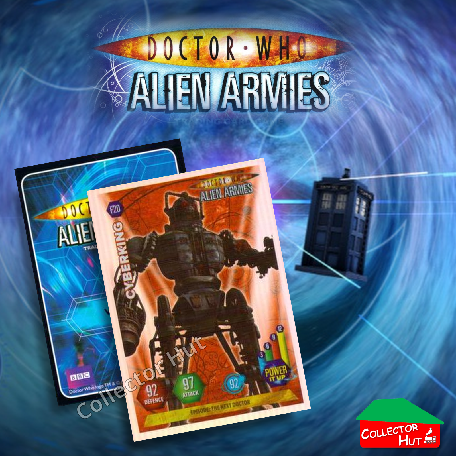 DOCTOR WHO Alien Armies Trading Cards Glitter Super Emboss Foil Cards