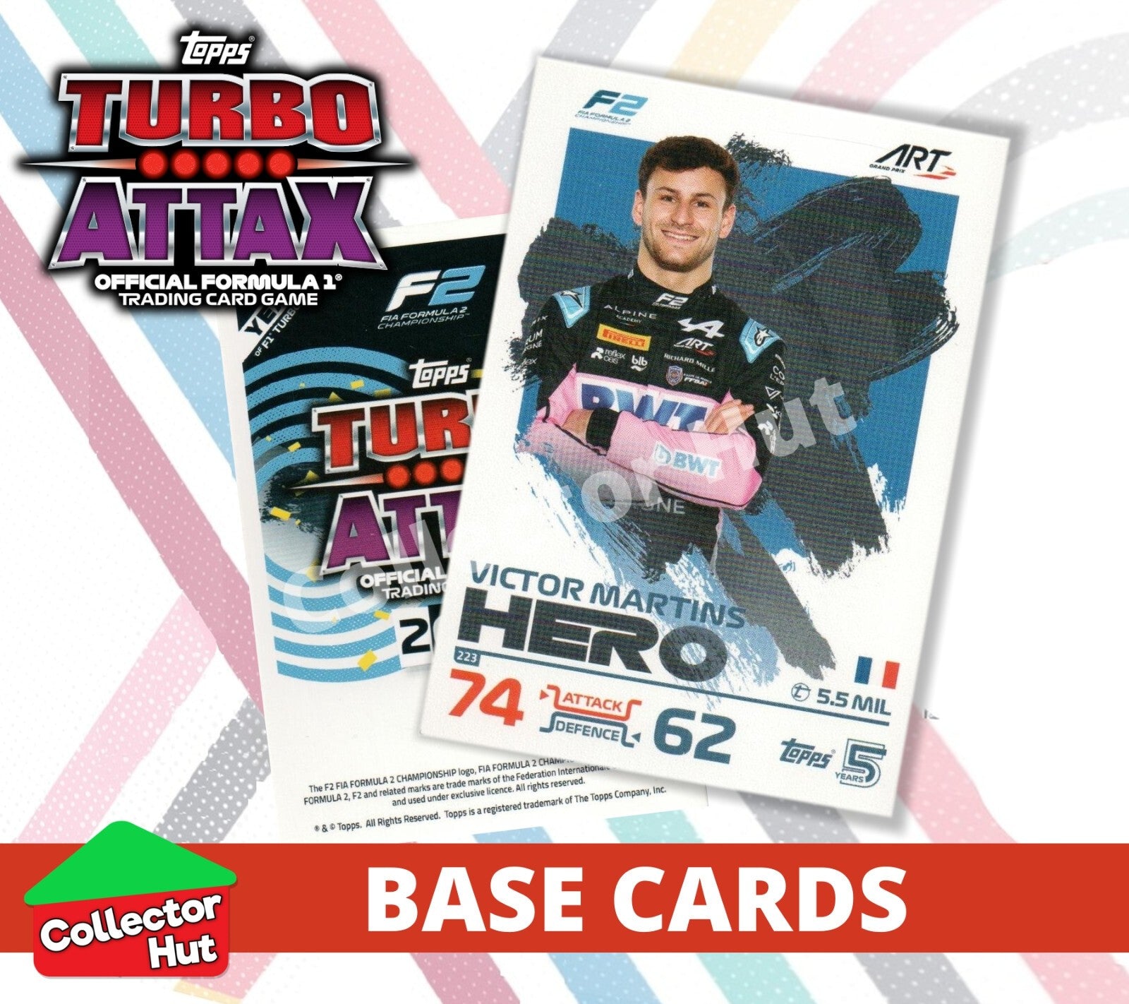 Topps Turbo Attax Formula 1 F1 2024 #167-312 Base Cards YOU CHOOSE