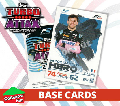 Topps Turbo Attax Formula 1 F1 2024 #167-312 Base Cards YOU CHOOSE