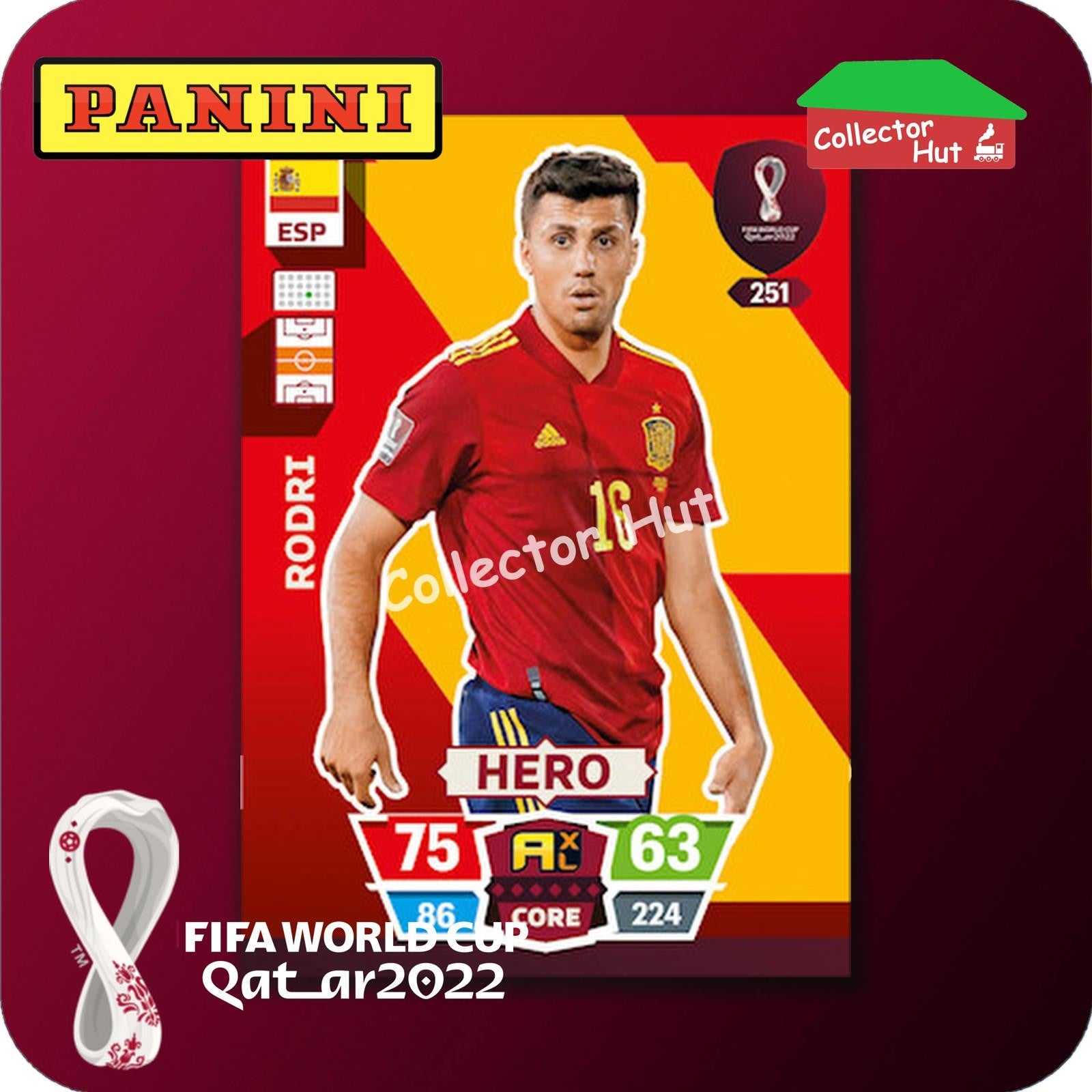 Panini Adrenalyn XL Qatar World Cup 2022 Trading Cards BASE SET #145-288
