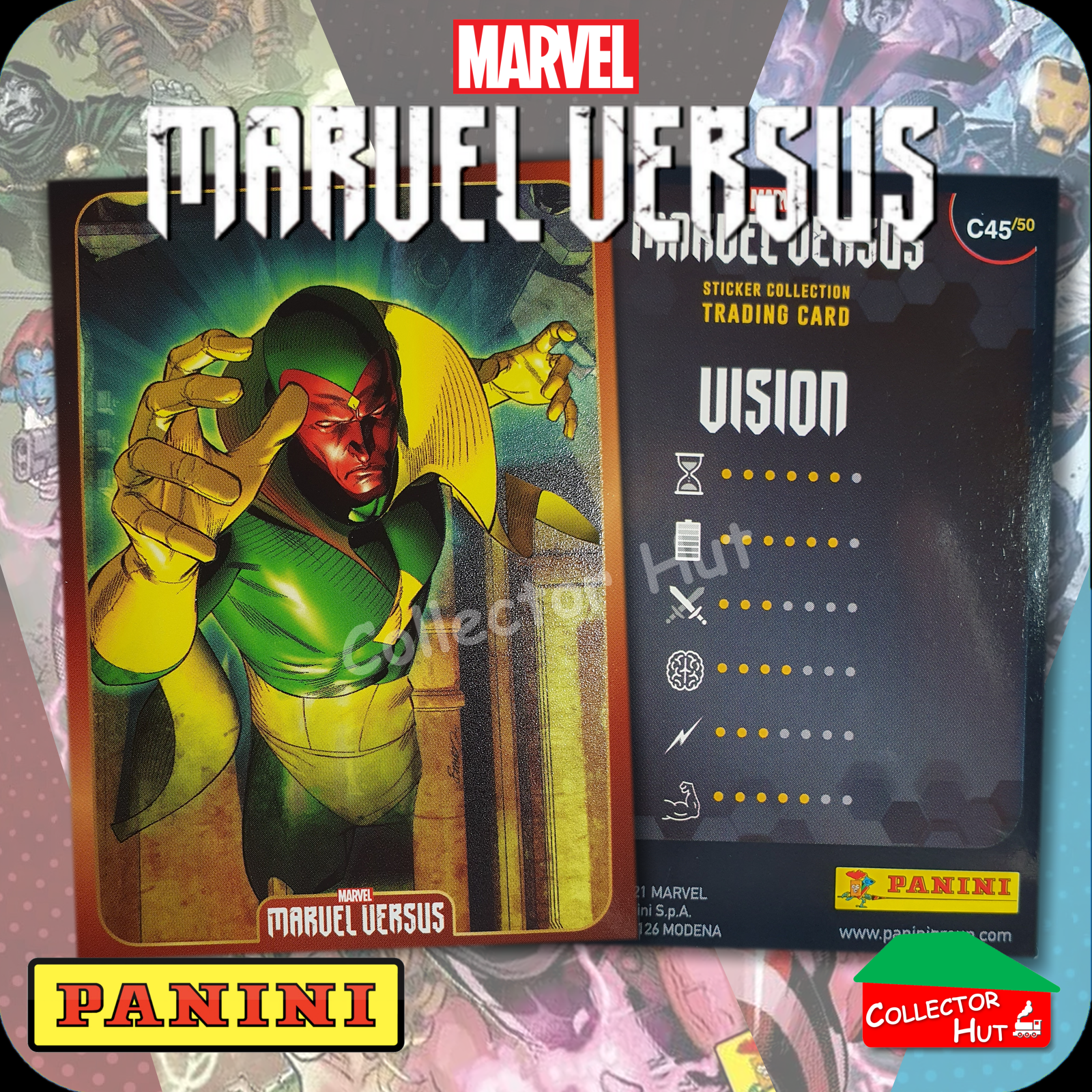 Panini Marvel Versus 2022 Series Trading Cards 1-50 NEW FRESH You Choose